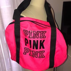 PINK duffel bag